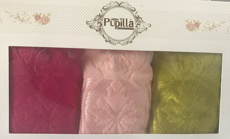 Набір 3 кухонних рушника Pupilla M3314 30х50см, велюр