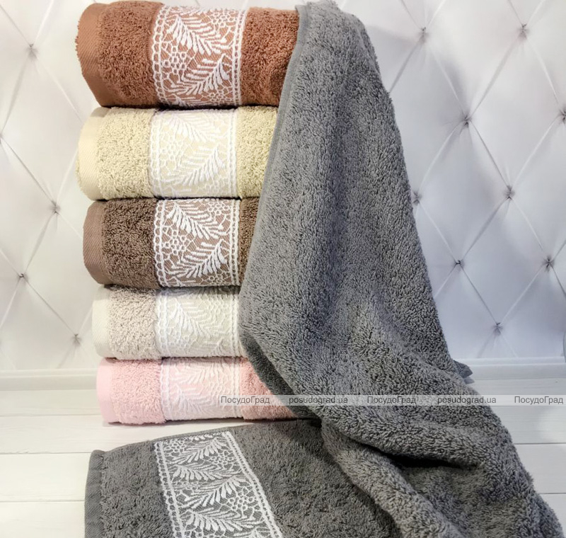 Набір 6 махрових рушників Sweet Dreams M52 70х140см (банні)