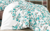 Ковдра Nazenin Blue Branch 195х215см, з силіконовим наповнювачем