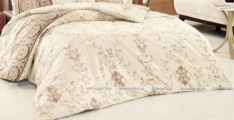 Ковдра Nazenin Beige 195х215см, з силіконовим наповнювачем