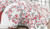 Ковдра Nazenin Red Flowers 195х215см, з силіконовим наповнювачем