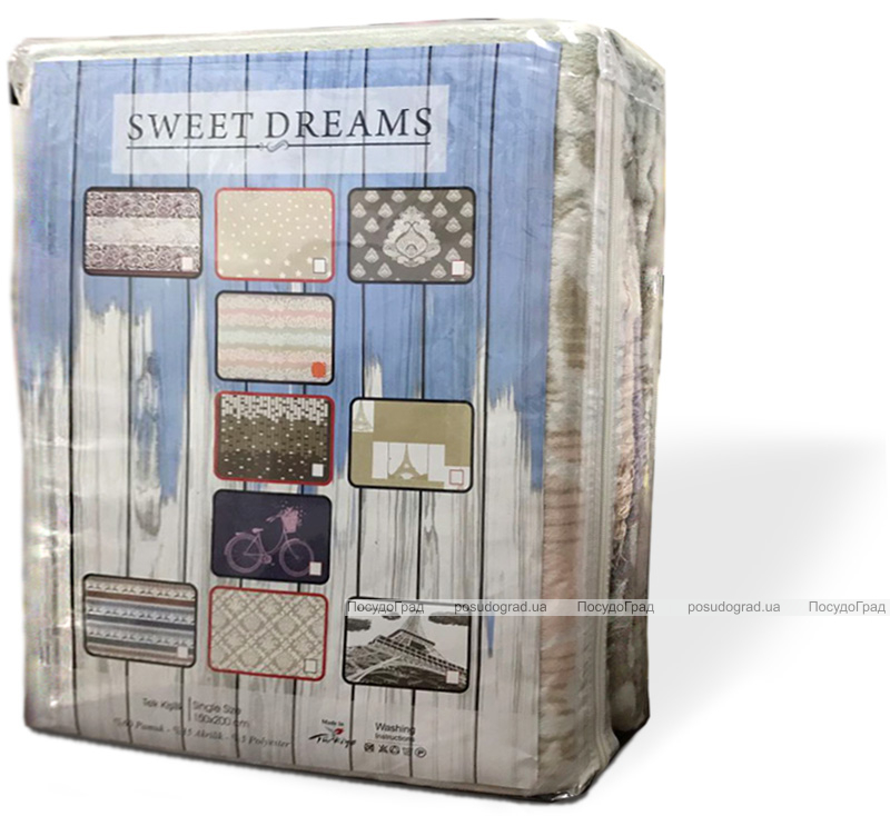 Плед Sweet Dreams 150х200 Полуторний М1675, бавовна