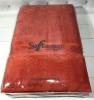 Набір рушників Soft Cotton «Lana Kirmizi» Red банний 75х150см і лицьовий 50х90см, бавовна