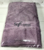 Набір рушників Soft Cotton «Lana Kirmizi» Violet банний 75х150см і лицьовий 50х90см, бавовна