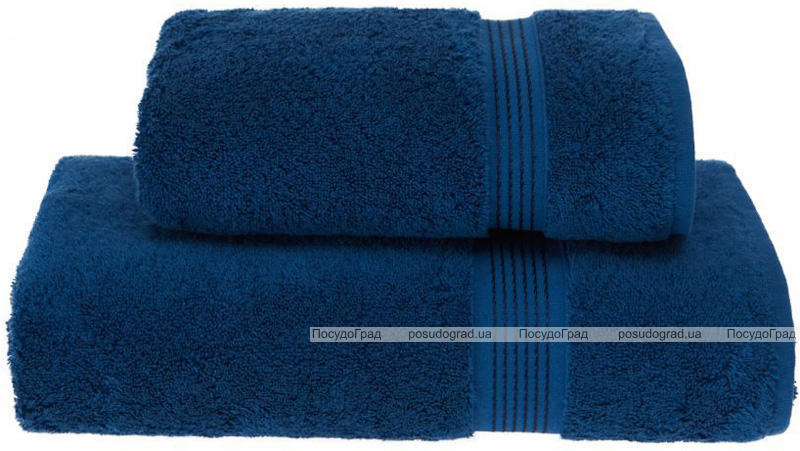 Набір рушників Soft Cotton «Lana Kirmizi» Sapphir банний 75х150см і лицьовий 50х90см, бавовна