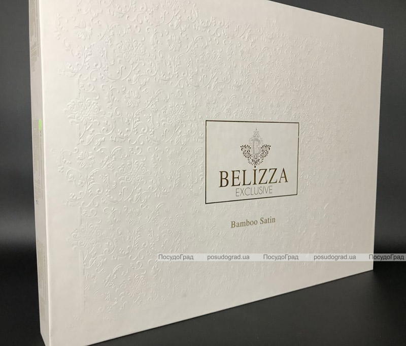 Комплект постільної білизни Belizza "Roman Denim" (євро) сатин
