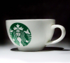 Набір 2 кавові чашки Starbucks New logo 175мл з ложками