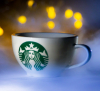 Набір 2 кавові чашки Starbucks New logo 175мл з ложками