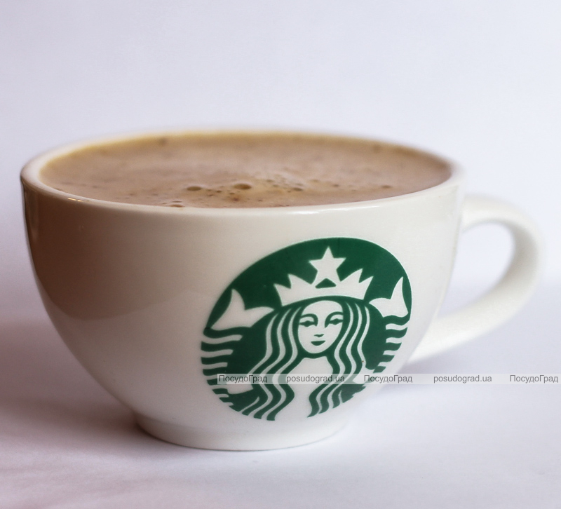 Набір 2 кавові чашки Starbucks New logo 175мл з ложками