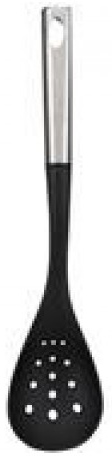 Ложка кухарська з отворами Bergner Professional 41x8.2см з ручкою з нержавіючої сталі