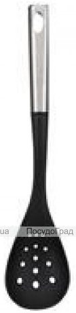 Ложка кухарська з отворами Bergner Professional 41x8.2см з ручкою з нержавіючої сталі