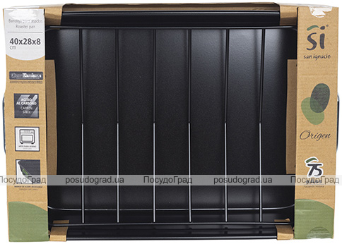 Форма для выпечки Bergner San Ignacio 40х28х8см с решеткой