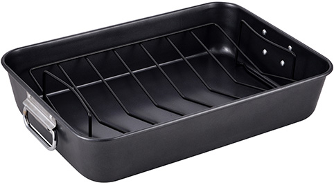 Форма для выпечки Bergner San Ignacio 40х28х8см с решеткой