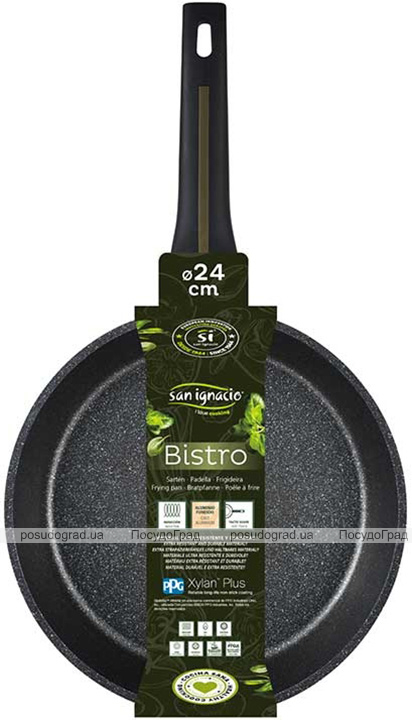 Сковорода Bergner San Ignacio Bistro Ø24x6см с антипригарным покрытием