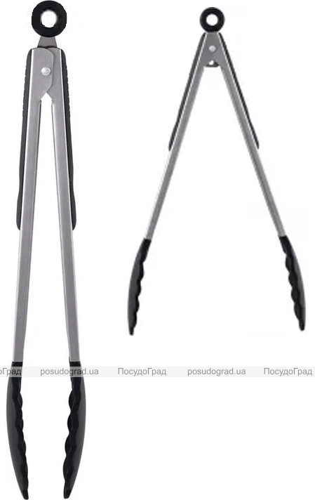 Щипцы Bergner San Ignacio Expert 30.5см, нержавеющая сталь+нейлон, черный