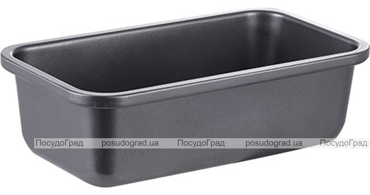 Форма Bergner Swissbake для випікання хліба 23.3x13х7см прямокутна, сірий