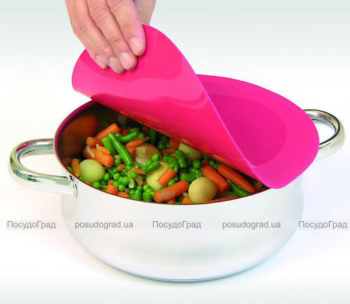 Кришка для посуду силіконова Bergner 4765 26см