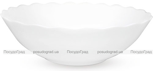 Набір 6 салатників White Waves Ø20см (900мл), склокераміка