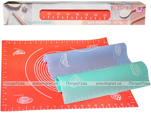 Коврик силиконовый BIG SIZE 65х45см с разметкой