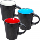 Чашка керамічна "Blue Red and White" 360мл