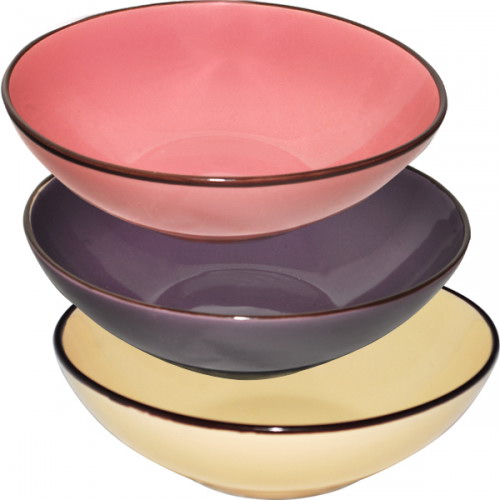 Набір 6 салатників Coloured Ceramics Ø17.5см