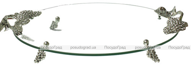 Блюдо Grapes овальне декоративне з ручками 44х30х9см