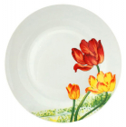 Набор 6 мелких тарелок "Тюльпан" Ø20см