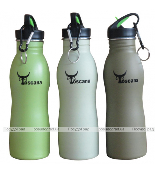 Пляшка фігурна для води Toscana 600мл