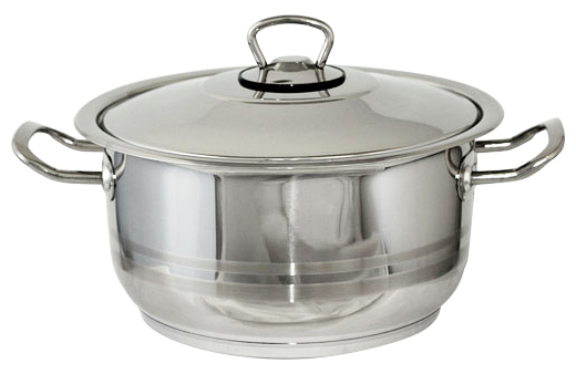 Каструля Hascevher Gastro 3.5л зі сталевою кришкою
