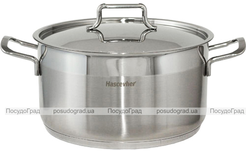 Каструля Hascevher Anett 4.5л зі сталевою кришкою