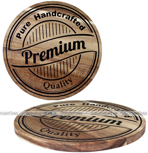Доска разделочная "Pure Handcrafted" Ø26см акация