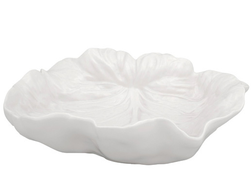 Блюдо овальне Bordallo Pinheiro Cabbage 26x25см, бежеве