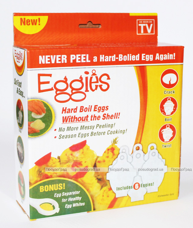 Набір Eggies для варіння яєць пашот 6 штук