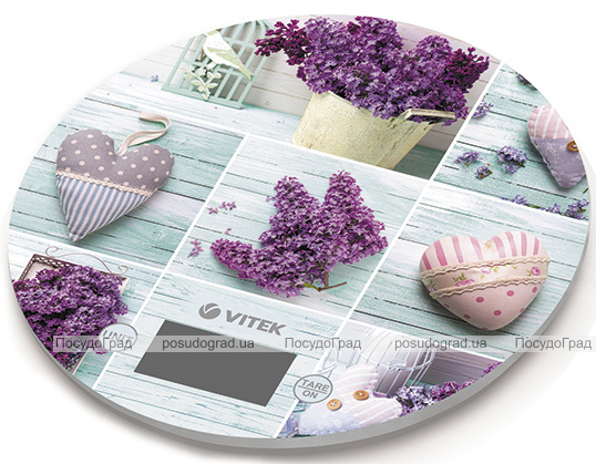 Кухонні електронні ваги Vitek VT-2426 Llilac до 5 кг