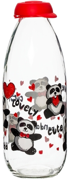Бутылка для молока Herevin Milk Panda 1000мл