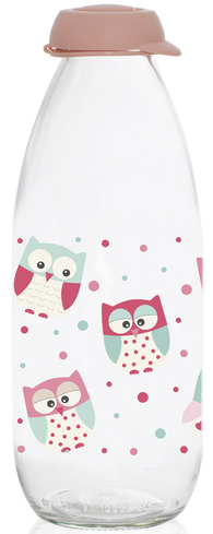 Бутылка для молока Herevin Owl 1000мл