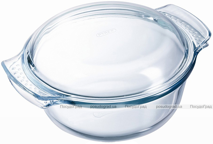 Каструля Pyrex Classic Easy Grip 3.5л, жароміцне скло