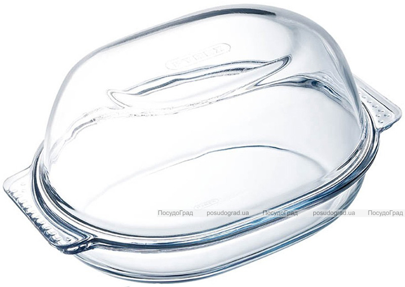 Форма для запікання (утятниця) Pyrex Classic Easy Grip 34х24х15см, жароміцне скло
