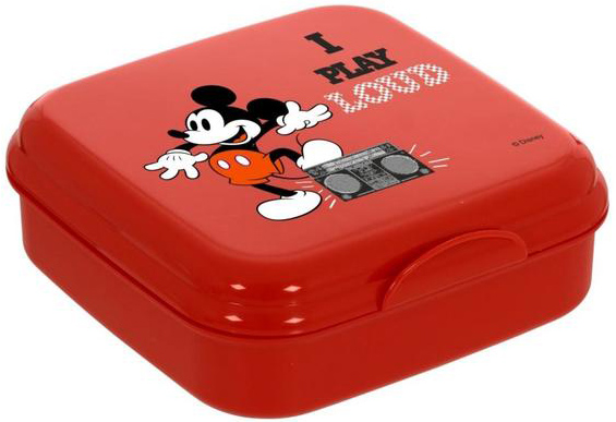 Ланч-бокс Herevin Disney Mickey Mouse 15х15х5см пластик