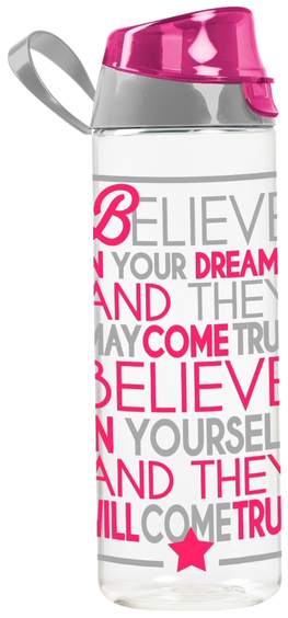 Бутылка спортивная Herevin Believe 750мл с петлей для переноса