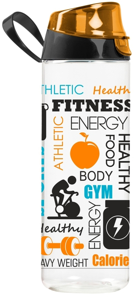 Бутылка спортивная Herevin Gym 750мл с петлей для переноса