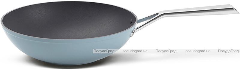 Сковорода-вок TVS Luna Induction Ø28см с антипригарным покрытием
