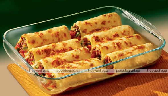 Форма для выпечки Pyrex Essentials 40х28х6см, жаропрочное стекло