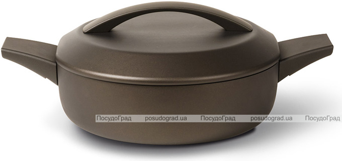 Сотейник TVS Arco Induction Ø28см, алюминий с антипригарным покрытием Plus TEK