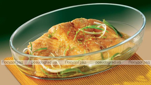 Форма для випічки овальна Pyrex Essentials 39х27см, жароміцне скло