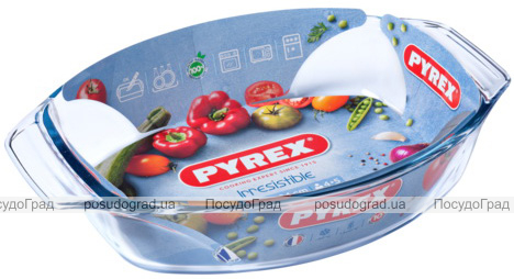 Форма для випічки Pyrex Irresistible 30х21х7см овальна, жароміцне скло