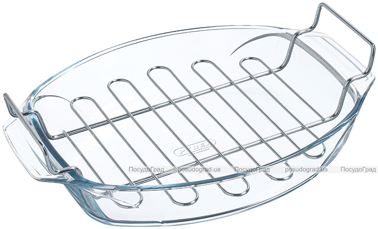 Форма для випічки з решіткою Pyrex Irresistible 39х27х7см, жароміцне скло