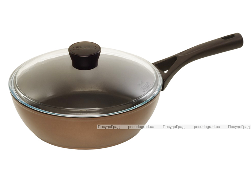 Сковорода-сотейник PYREX Gusto+ Ø24см с антипригарным покрытием