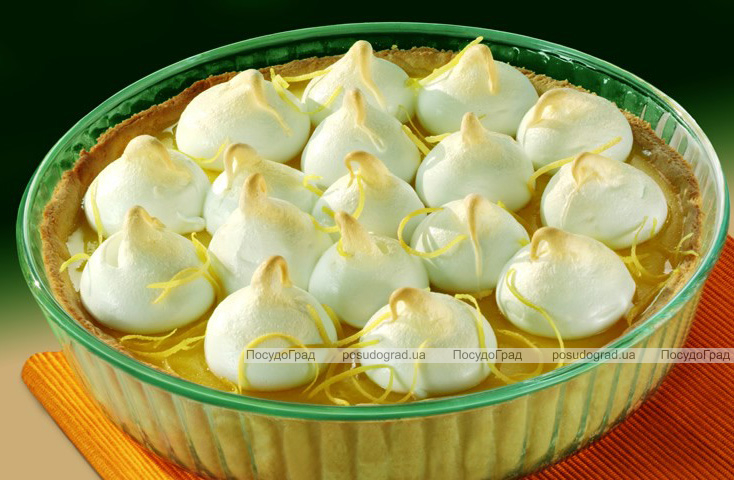 Форма для запікання Pyrex Bake&Enjoy Ø26х6см, жароміцне скло, рифлена