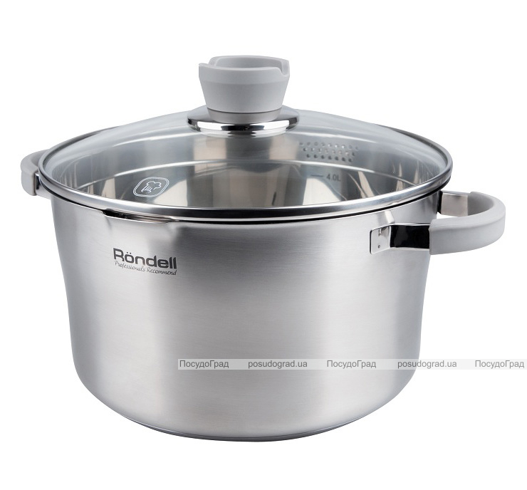 Каструля Rondell Favory 3.4л зі скляною кришкою